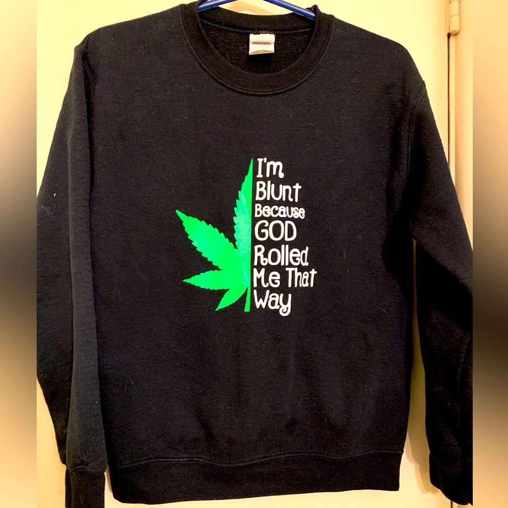NOT FOR SALE! Can make similar sweater or shirt if interested